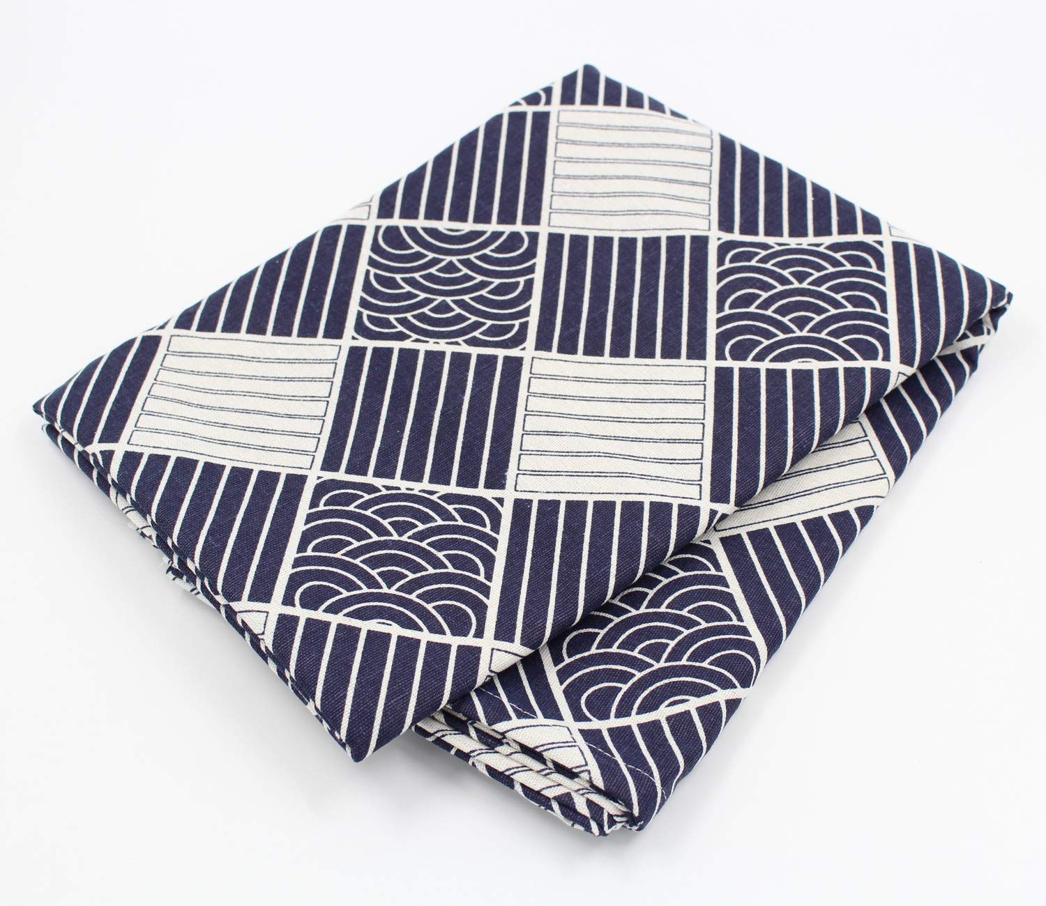 ♪SAWAN テーブルクロス シンプル 格子柄 グレー 布 ハンドメイド Amazon｜SAWAN テーブルクロス シンプル 格子柄 グレー 140x140cm