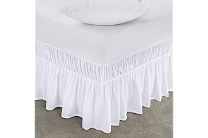 Utopia Bedding Queen Elastic Bed Ruffle