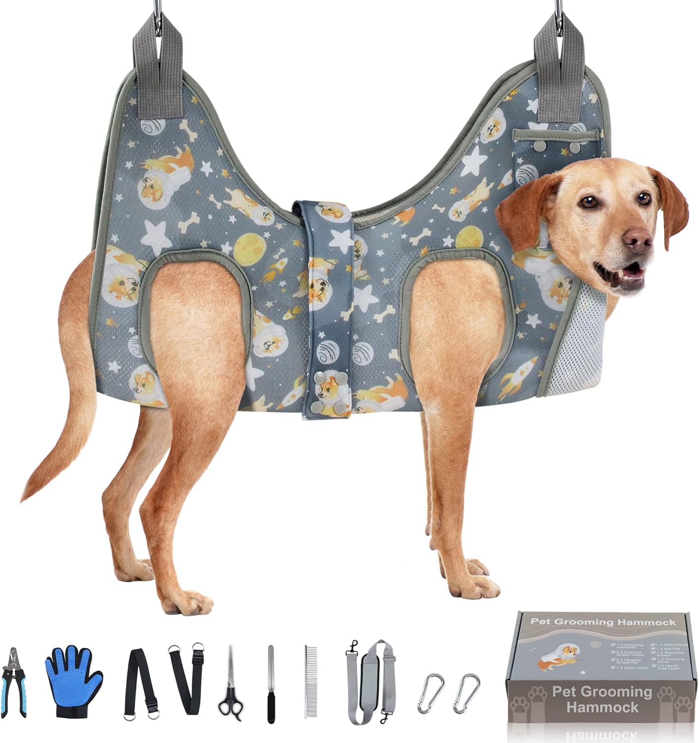 Dog Grooming Hammock Pet Grooming Hammock for Dogs & Cat