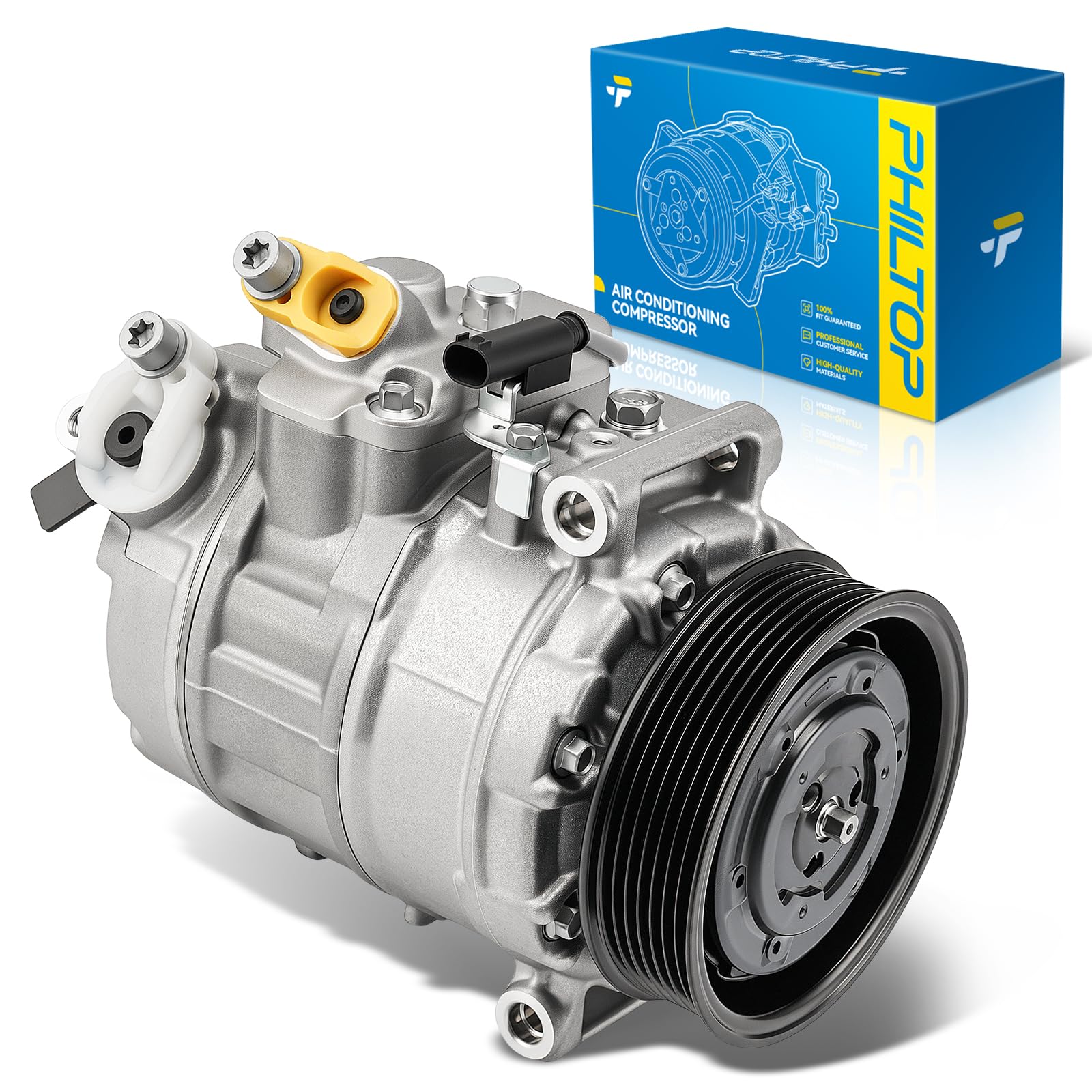 PHILTOP NEW AC Compressor for 1 Series M 2011, 135i 2008-2013, 135is 2013