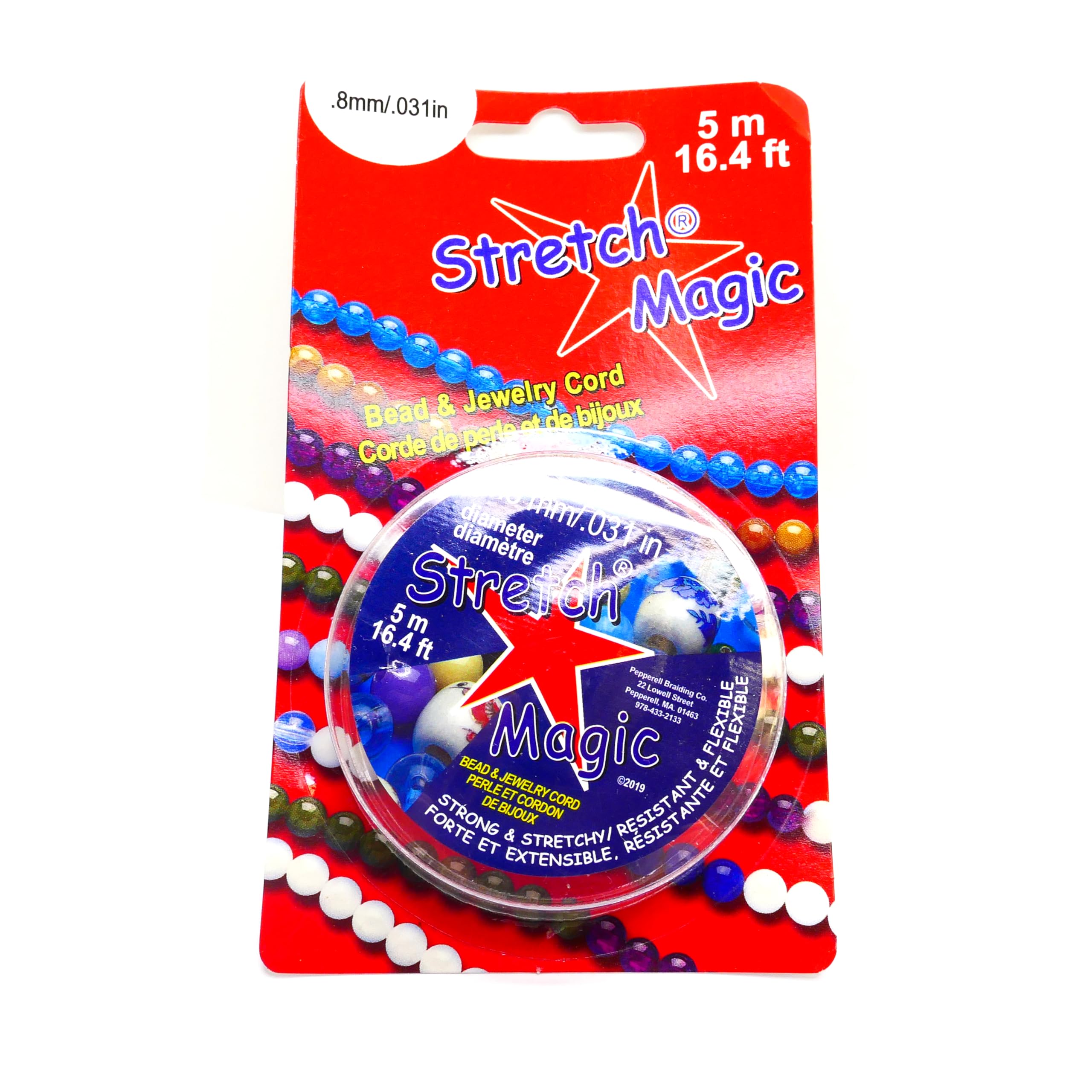 5m Stretch Magic Cord - Elastic Plastic Thread - 0.8mm Thickness - S0505