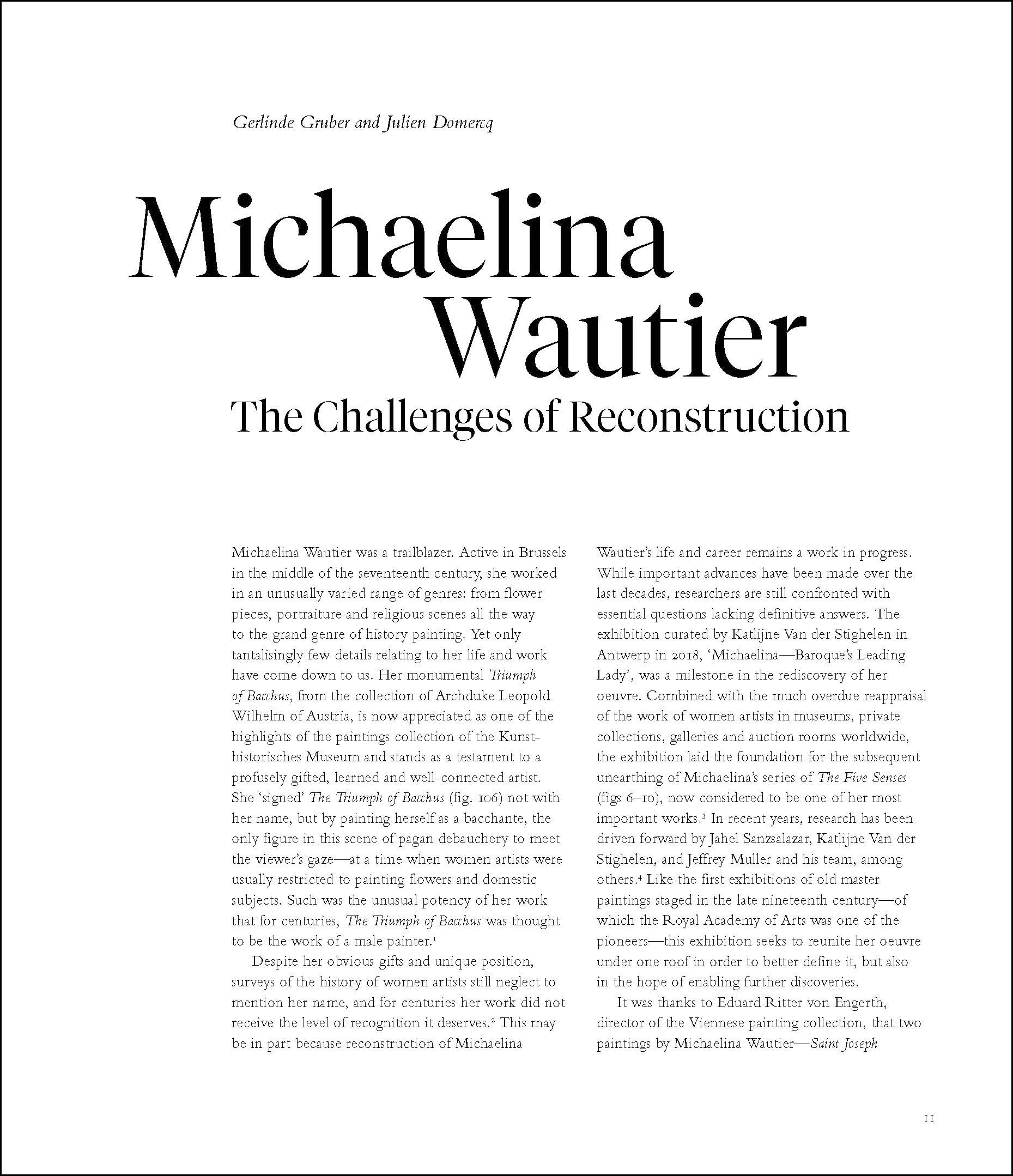 Michaelina Wautier /anglais/allemand: Painter