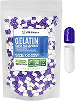 Vista 50 de XPRS Nutra Size 00 Empty Capsules - 1000 Count Empty Gelatin Capsules - DIY Capsule Filling - Fillable Pill Gel Caps for Do-It-Yourself Supplements