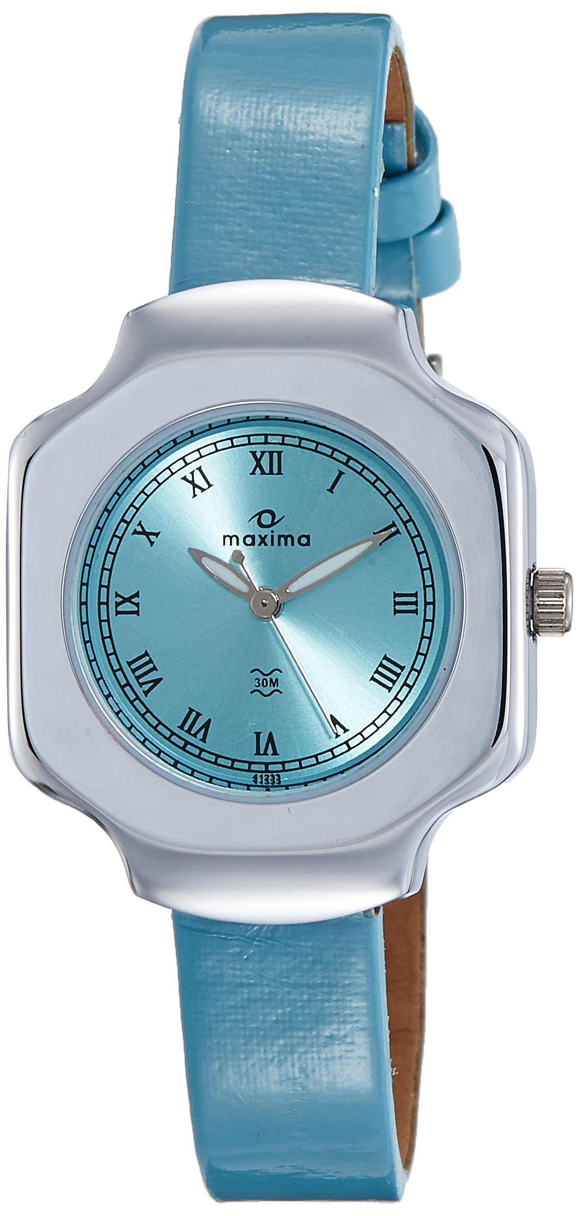 Maxima Leather Analog Blue Dial Women Watch - 41233Lmli, Blue Band (B01LXOYJOO) Amazon Price History, Amazon Price Tracker