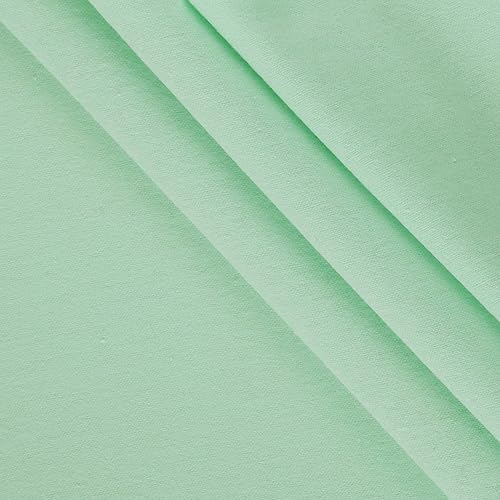 Miniatura 2 de Mook Fabrics Franela para acurrucarse sólida, corte menta por yarda