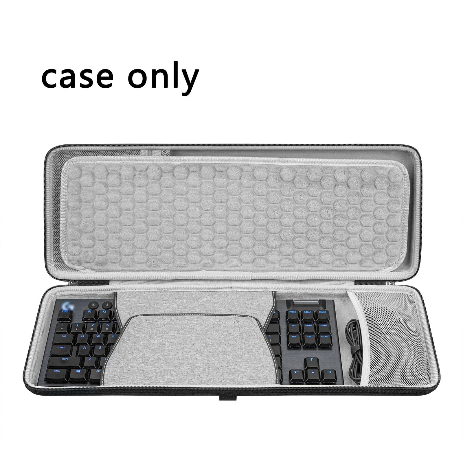 Estuche for Teclado Combinado for, Bolsa de Transporte rígida for teclados 87 Teclas para Teclado