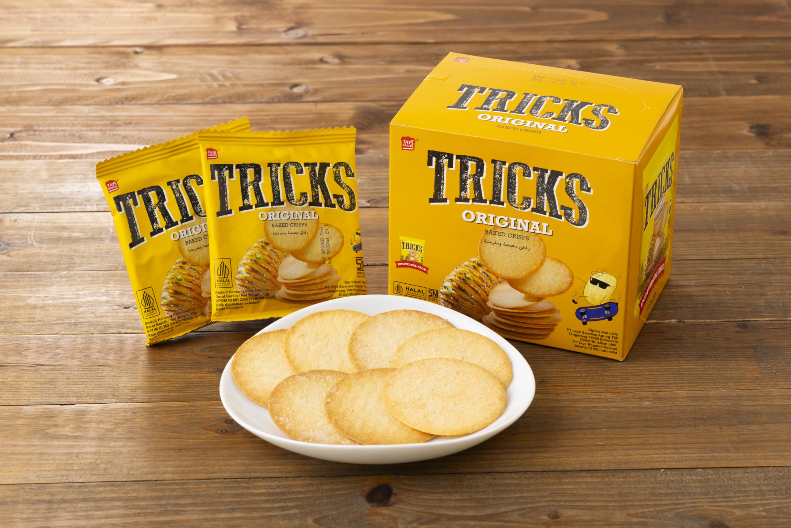 Amazon.co.jp: TRICKS トリックス ポテトチップス オリジナル 1箱180g