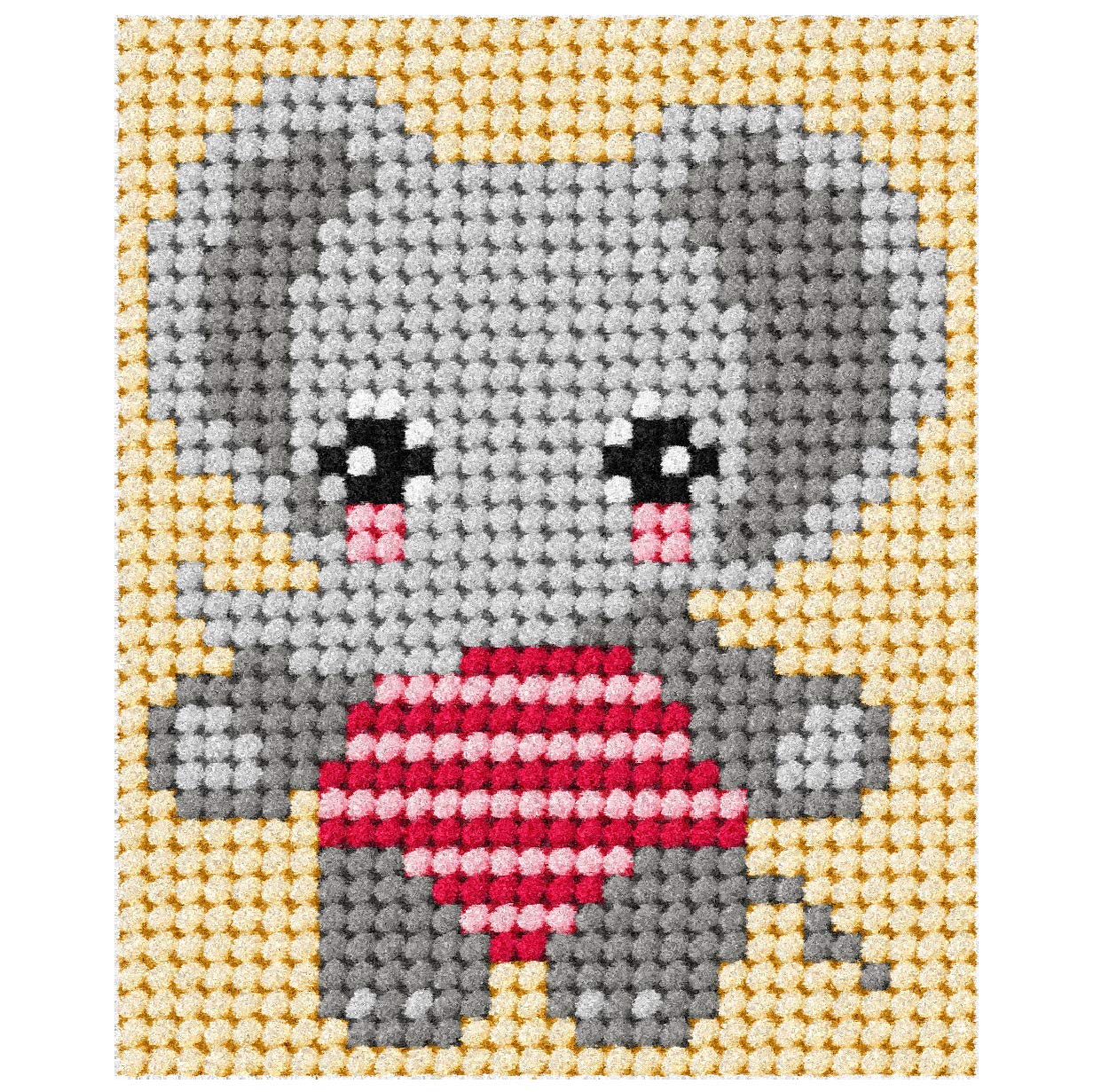 Orchidea Multi Tapestry Kit: My First Elephant, 17 X 20.5Cm