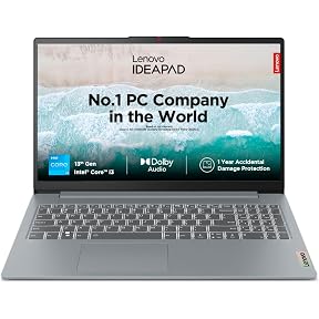 Lenovo Ideapad L3 ノートPC Lenovo IdeaPad 3 12th Gen Intel Core i3-1215U 14 Inch (35.5cm) FHD