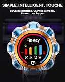 Fieety 80Min/650W/55KPa Aspirateur Balai sans Fil, 1.8L Aspirateur sans Fil Puissant, Brosse Anti-Enchevêtrement, Écran LED, Rechargeable Support Mural, Parfumé, Sols Durs, Tapis - 5