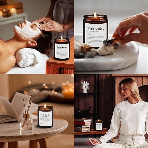Miniatura 4 de XUISWELL Vela de trabajo para mejor amiga, regalos divertidos para compañeros de trabajo para mujeres, regalos divertidos para mujeres, regalos de