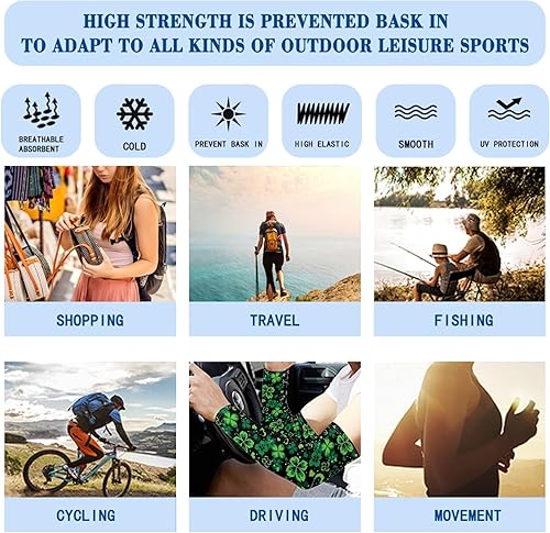 Vista 104 de CLOHOMIN Mangas de brazo para hombres y mujeres elásticas para cubrir tatuajes, manga deportiva refrescante para correr, ciclismo, baloncesto, fútbol