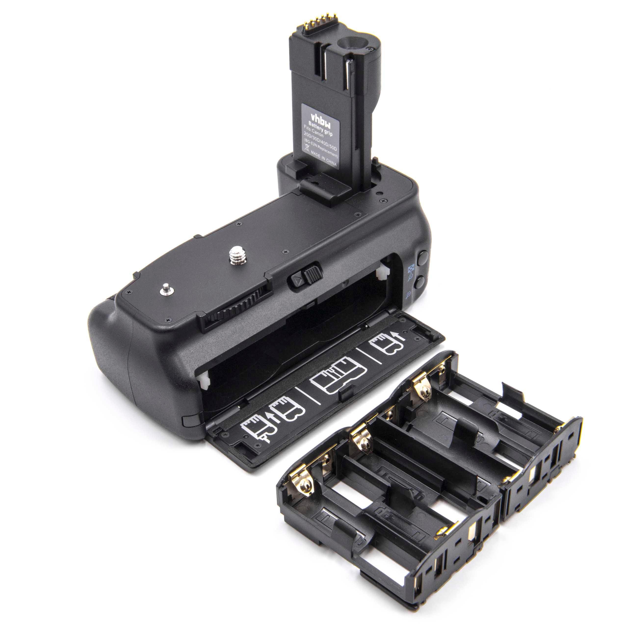 vhbw impugnatura battery grip sostituisce Canon BG-E2N, BG-E2 per fotocamera reflex, incl. ghiera di selezione