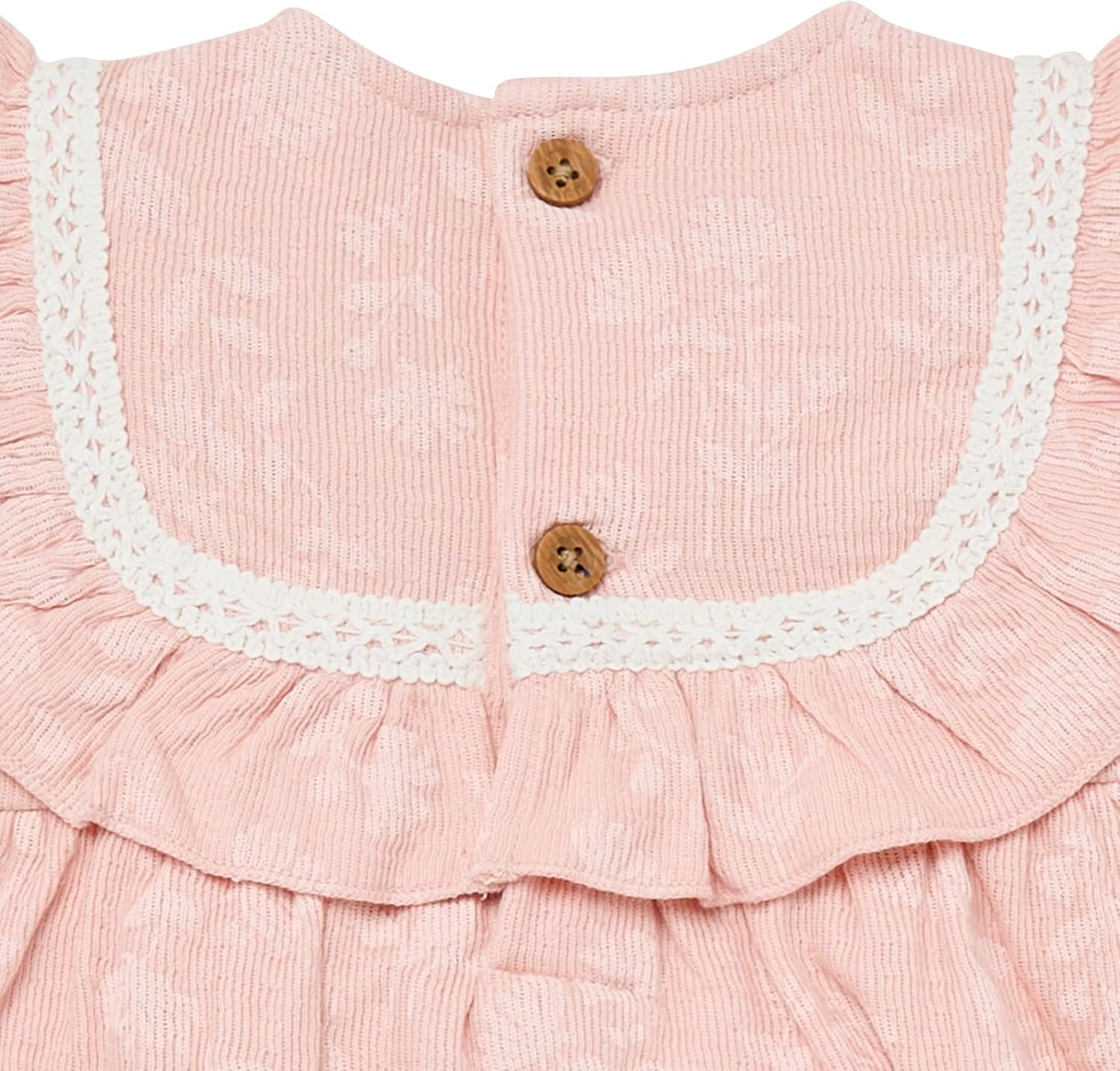 Modern Moments by Gerber baby-girls Ruffle Bodice Bubble Romper - Image 3