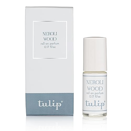 Tulip Perfume Classic Roll On Eau De Parfum, madera de Neroli, 0.6 onzas (modelo: RO NW)