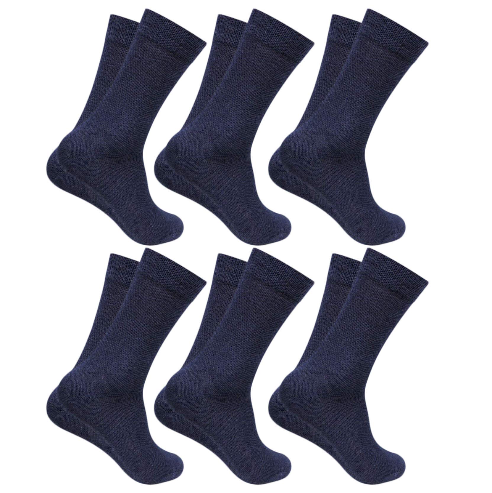 pinkit Men's Formal Organic Cotton Socks (Pack of 6 Pairs)-picture-20