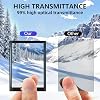 Tapa de lente y 2 protectores de pantalla de vidrio templado para Insta360 X5/X4, dureza 9H, ultra HD, resistente a rayones, cubierta protectora para pantalla LCD 7