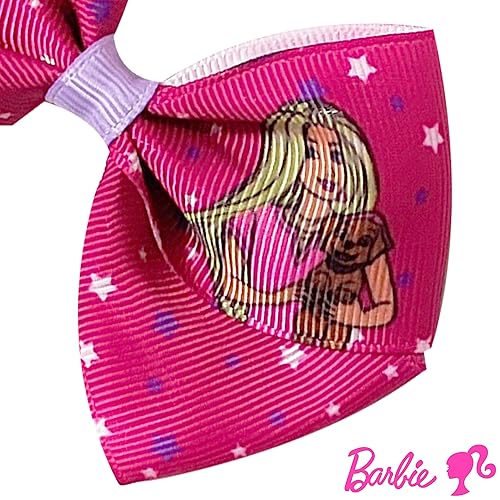 Miniatura 3 de Luv Her Barbie Lazos para Niños - Set de Accesorios para el Pelo - Lazos de Princesa - Paquete de 7 Piezas de 10 cm - Lazos para Niñas - Pinza de