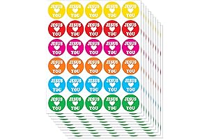 Jesus Loves You Decals: Adorable Christian Stickers for Heartfelt Messages