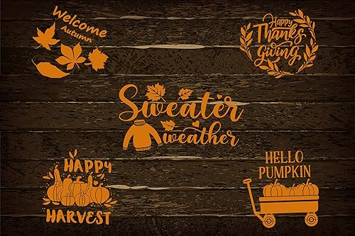 Miniatura 6 de 8 plantillas de Halloween para pintar en cajas de madera reutilizables, plantilla de esqueleto de bruja truco o trato para pintar la puerta del