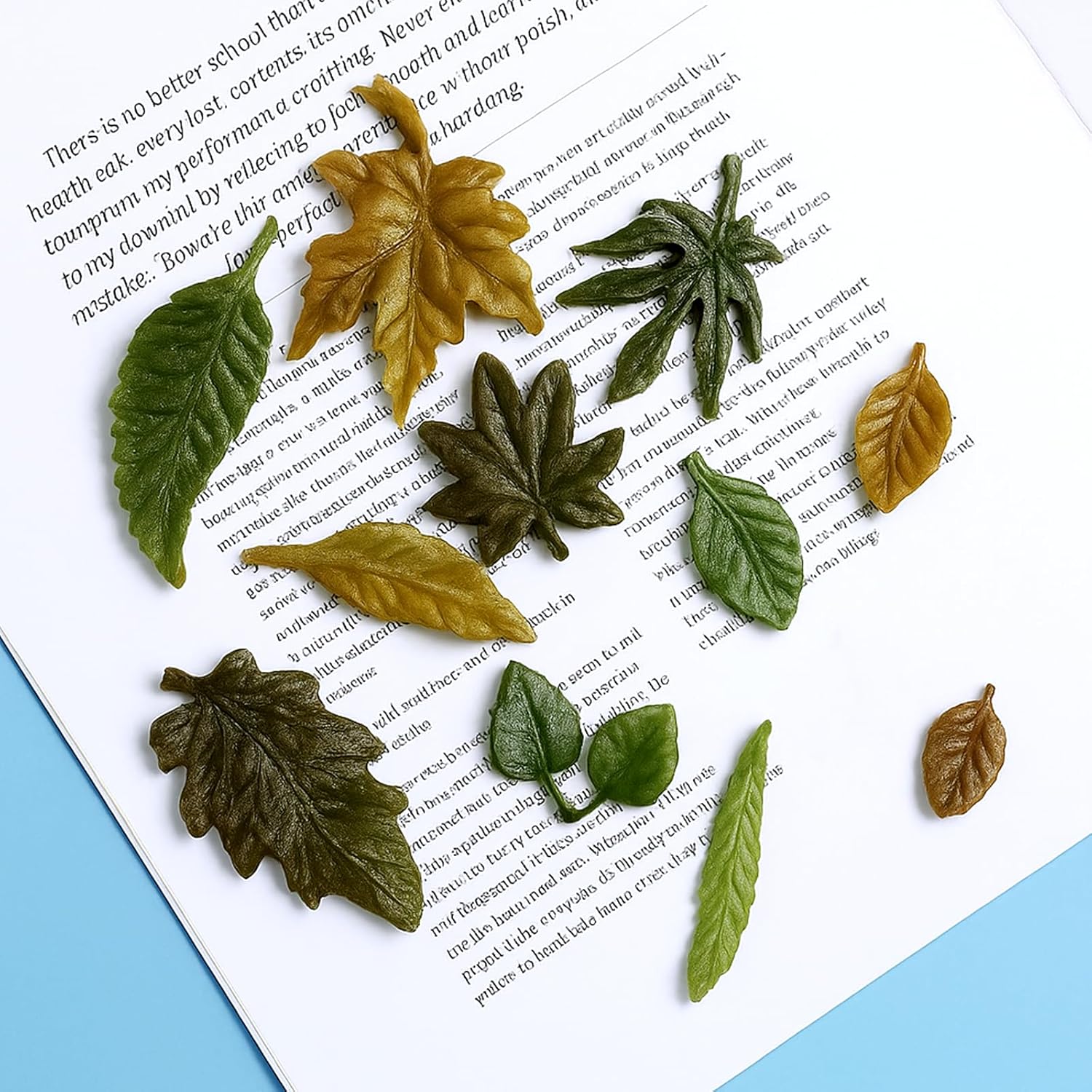 Leaf Silicone Mold Fondant Molds, Leaf Shape 3D Maple Leaves Clay Mold Silicone Air Dry Clay Molds for Cookie, DIY Cake Decoration, Cupcake Topper, Chocolate, Candy, Soap, Baking, Crafting Projects - Image 7