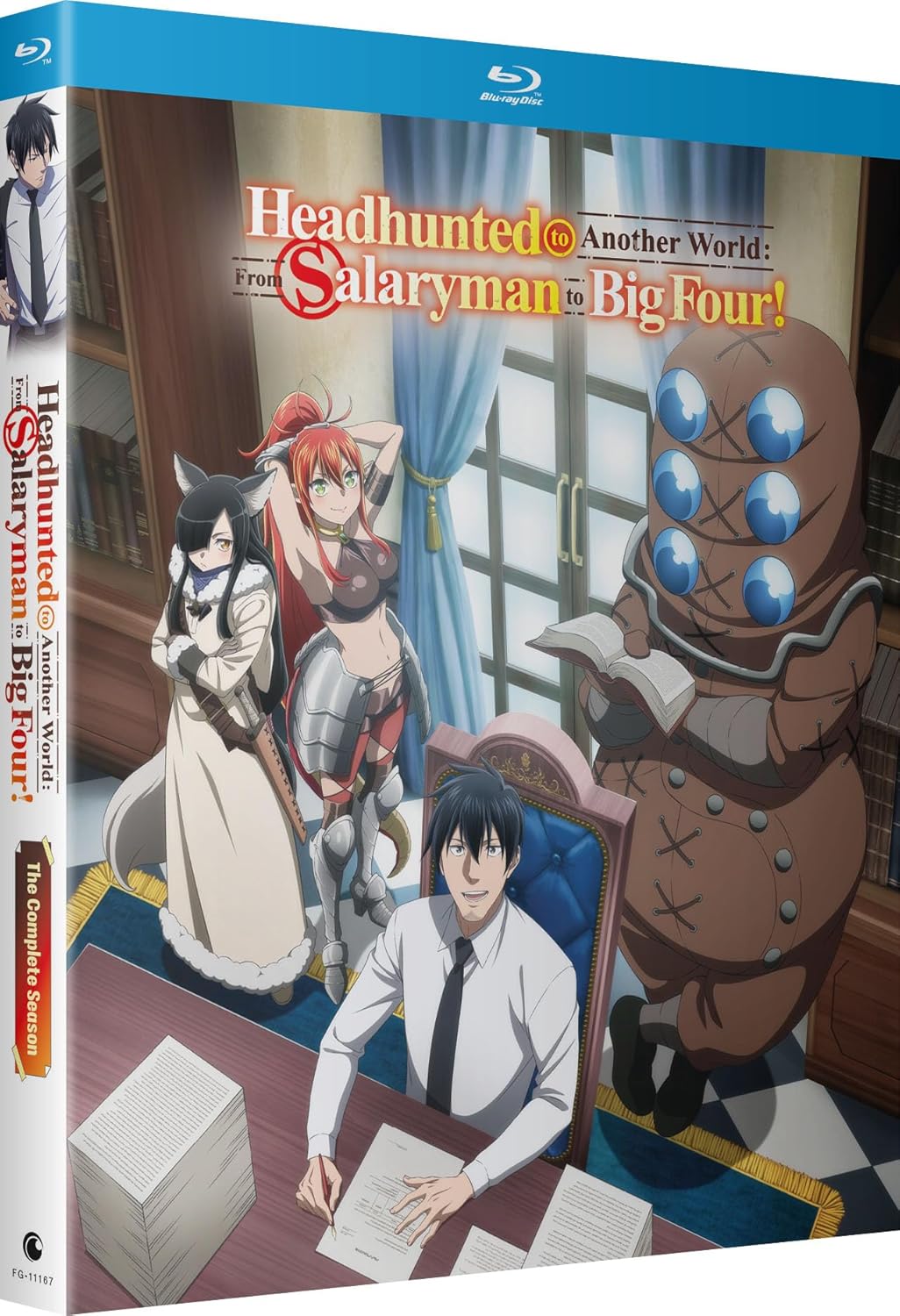 Headhunted To Another World: From Salaryman To Big Four! - The Complete Season - Blu-ray