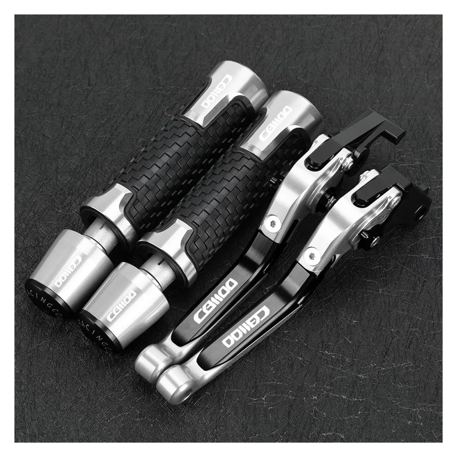 AOBEYO Motorcycle Control Levers for CB1100 2013-2016 Brake Clutch Lever Handlebar Grip End(8)