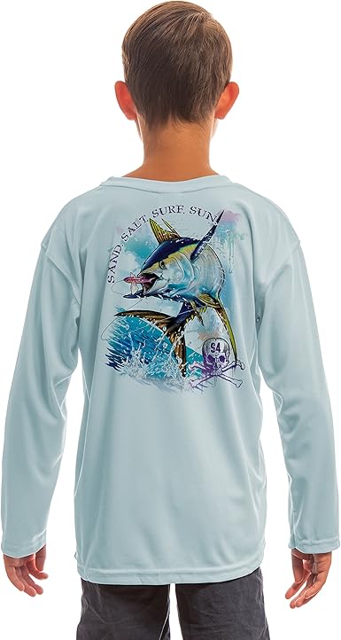 SAND.SALT.SURF.SUN. Tuna Youth UPF 50 