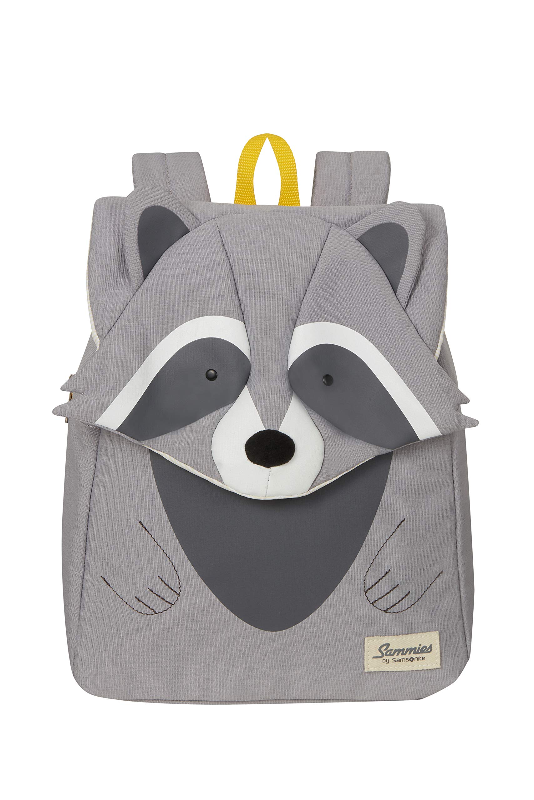 Samsonite Happy Sammies Eco - Zaino per bambini S+, 32 cm, 11 L, grigio (Raccoon Remy)