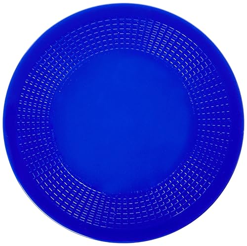 Dycem 50-1595Y Cinta circular antiderrapante, 5-1/2" de diámetro, Amarillo, 7.5", Azul, 1