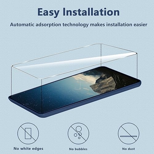 Miniatura 7 de Paquete de 3 + 3 protectores de pantalla para Moto G Stylus 5G 2022 + protector de lente de cámara, vidrio templado 9H, antiarañazos, fácil