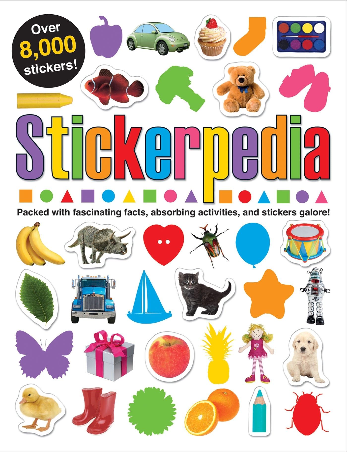 Priddy Books Us Stickerpedia: Packed with Fascinating Facts, Absorbing Activities and Over 8000 Stickers!