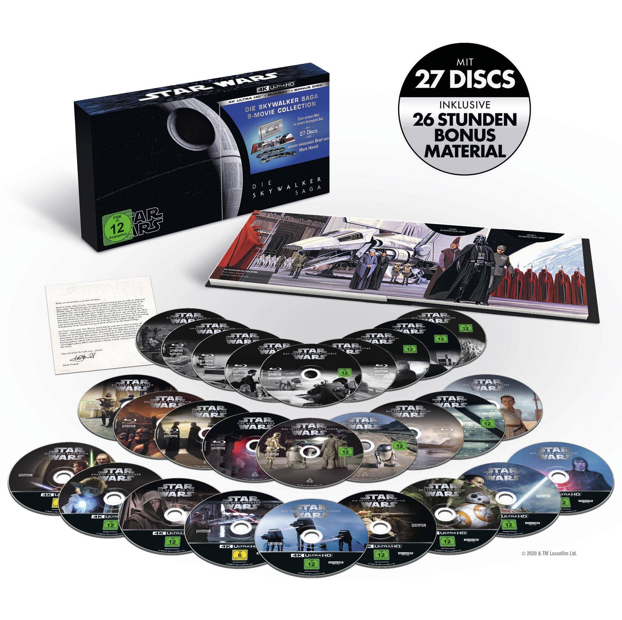 Star Wars Die Skywalker Saga 4K Ultra HD Blu-ray