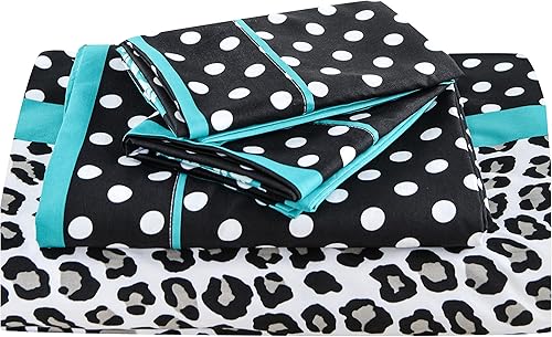 Miniatura 4 de American Home Collection Tela cepillada de microfibra, bolsillo profundo, resistente a las arrugas, juego de sábanas hipoalergénicas, 6 piezas (1