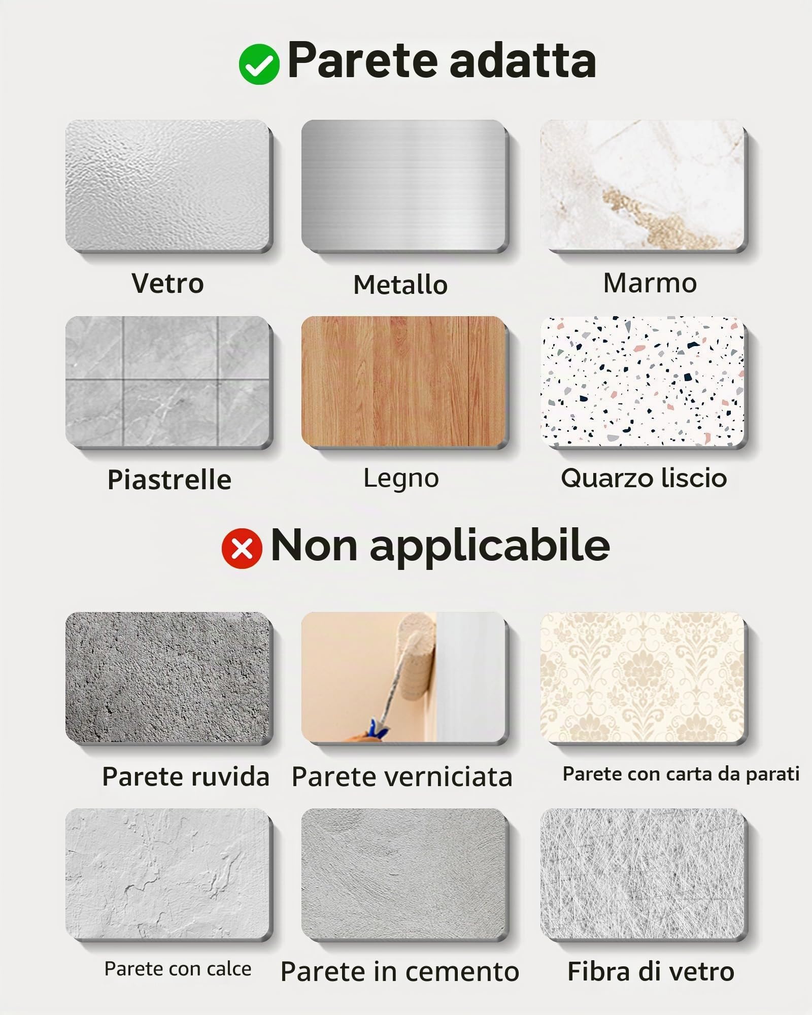 Orimade Adesiva Mensola ad Angolo Bagno Stoccaggio Portaoggetti da Doccia Gabinetto SUS 304 Acciaio Inossidabile Nessuna Perforazione - 2 Pezzi