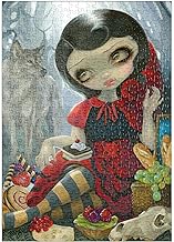 MyPuzzle Little Red Riding Hood Picnic - Jasmine Becket-Griffith - Premium 500 Piece Puzzle - Special Collection MyPuzzle by Tate & Co Puzzles