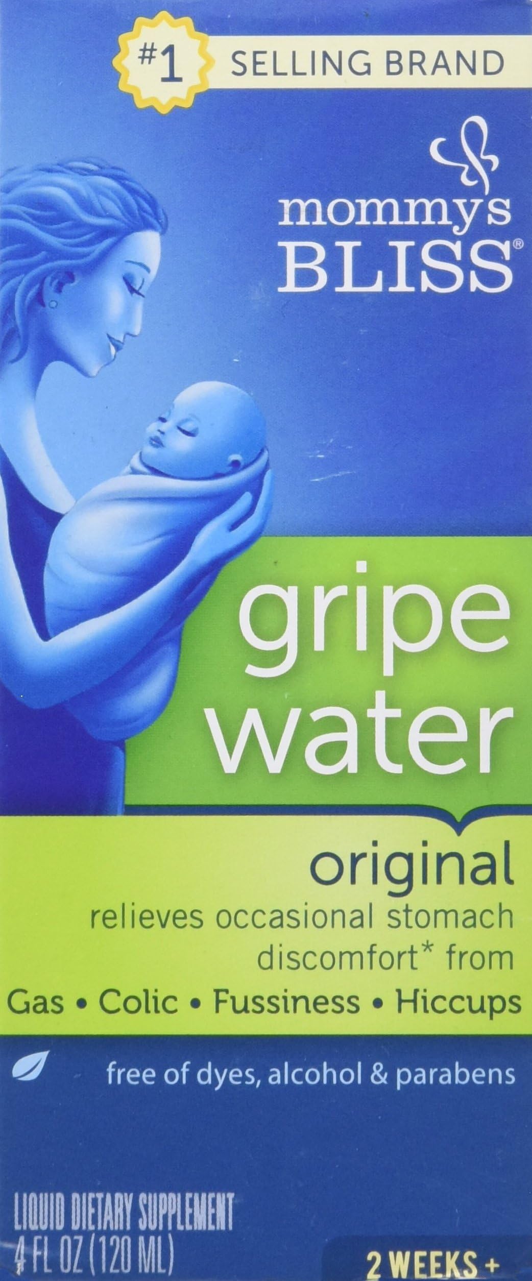 Mommys Bliss Baby's Bliss Gripe Water Liquid, 4 Ounce