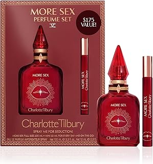 Charlotte Tilbury More Sex Eau De Parfum - Pheromone Enhancing Sandalwood Perfume with Naturally-Derived Oils - Long-Lasting Scent with Notes of Black Pepper, Velvety Musk & Ambery Wood