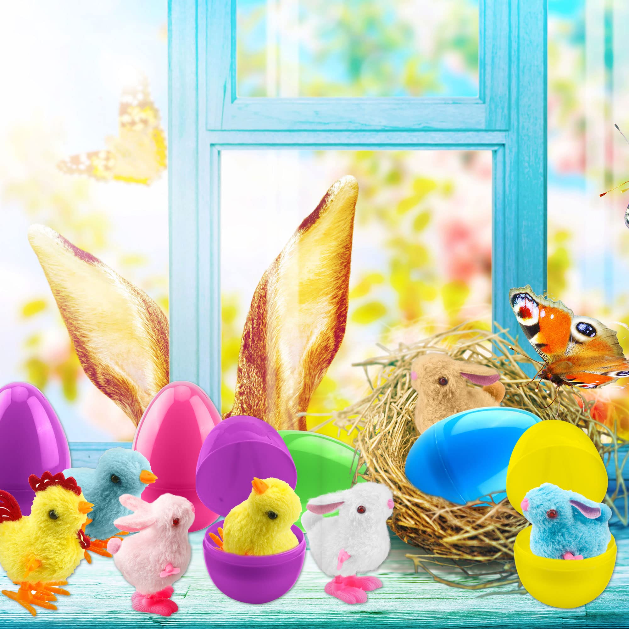 イースターエッグ 20個セット Amazon.co.jp: Trounistro イースターエッグ 20個パック 巻き上げ式