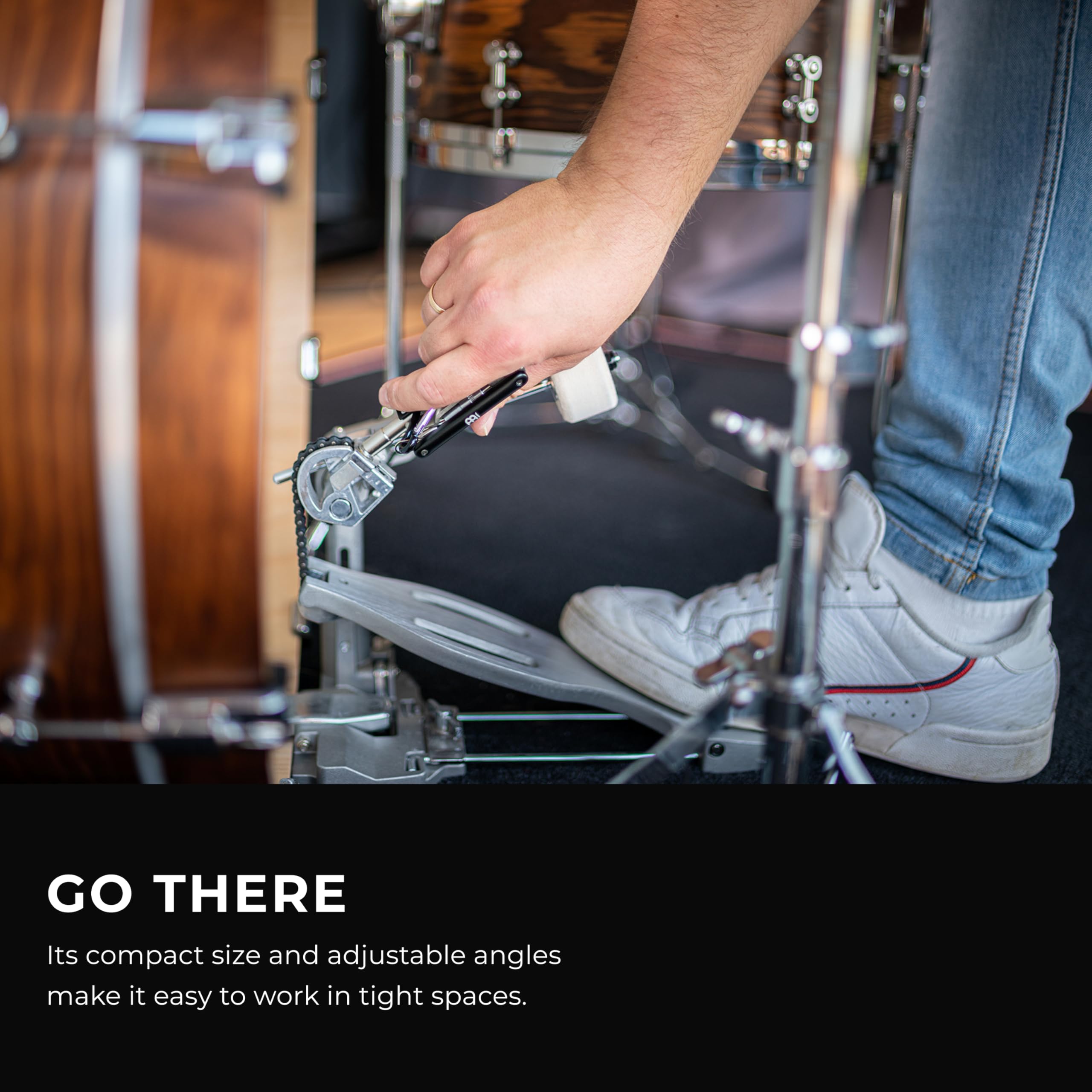 Meinl Stick & Brush Drum Tech Schlagzeug Multi-Tool mit Stimmschlüssel und wichtigsten Tools - Schlagzeug Zubehör (SB503)