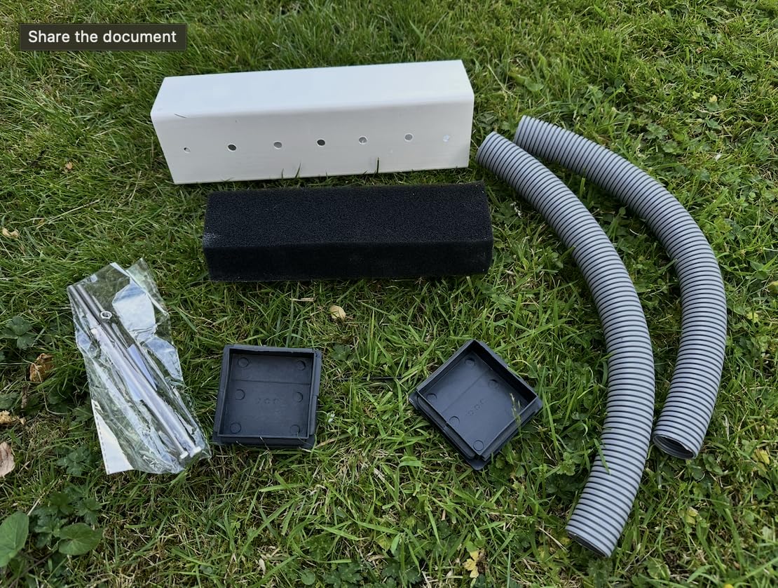 Kit de manguera de agua gris flexible para caravanas, autocaravanas y caravanas. Duradero, a prueba de fugas y fácil de instalar, libera agua en el suelo de forma segura. Ligero, portátil y perfecto