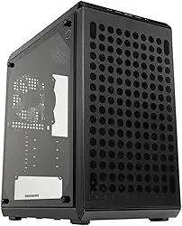 Cooler Master Q300L V2, Gabinete Micro-ATX, Vidro Temperado, USB 3.2 Tipo-C, Filtro de Poeira Magnético