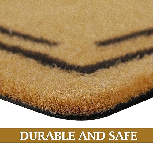 Miniatura 4 de Gejoy Felpudo de 18 x 29.5 pulgadas con texto en inglés "There No Place Like Nan and Papas House", regalo para abuelos, abuelos, abuelas, puerta