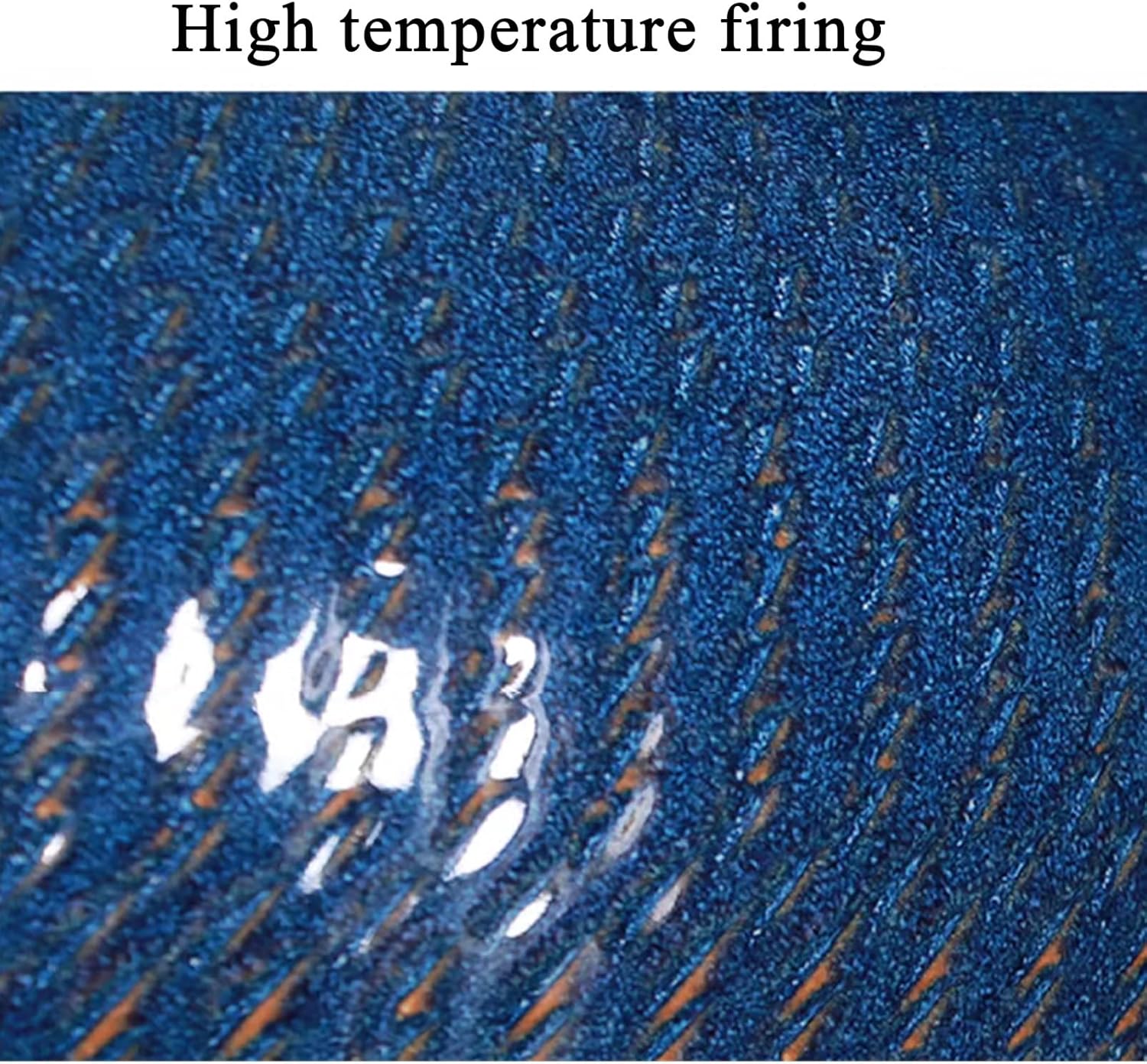 JKGHK Ceramic Rice Bucket, Chinese Ceramic Rice Jar with Bird Handle, Rice Storage Container with Lid, Ceramic Rice Cylinder, Large Food Storage, for Flour, Food(BlueA,15kg)