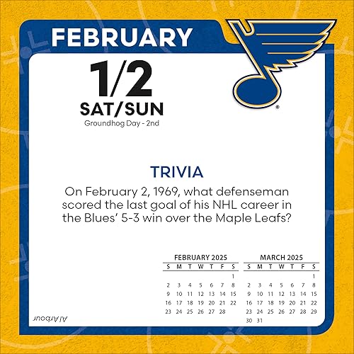 Miniatura 5 de Turner Sports 24998053093 - Calendario 2024 de St Louis Blues