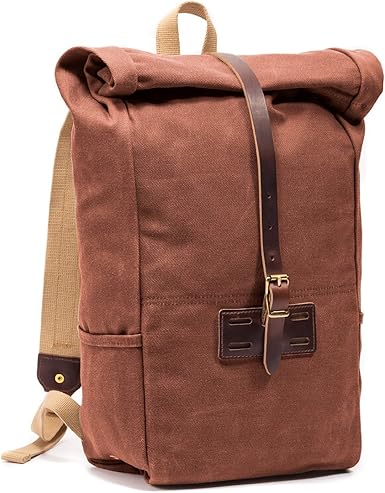 archival roll top backpack