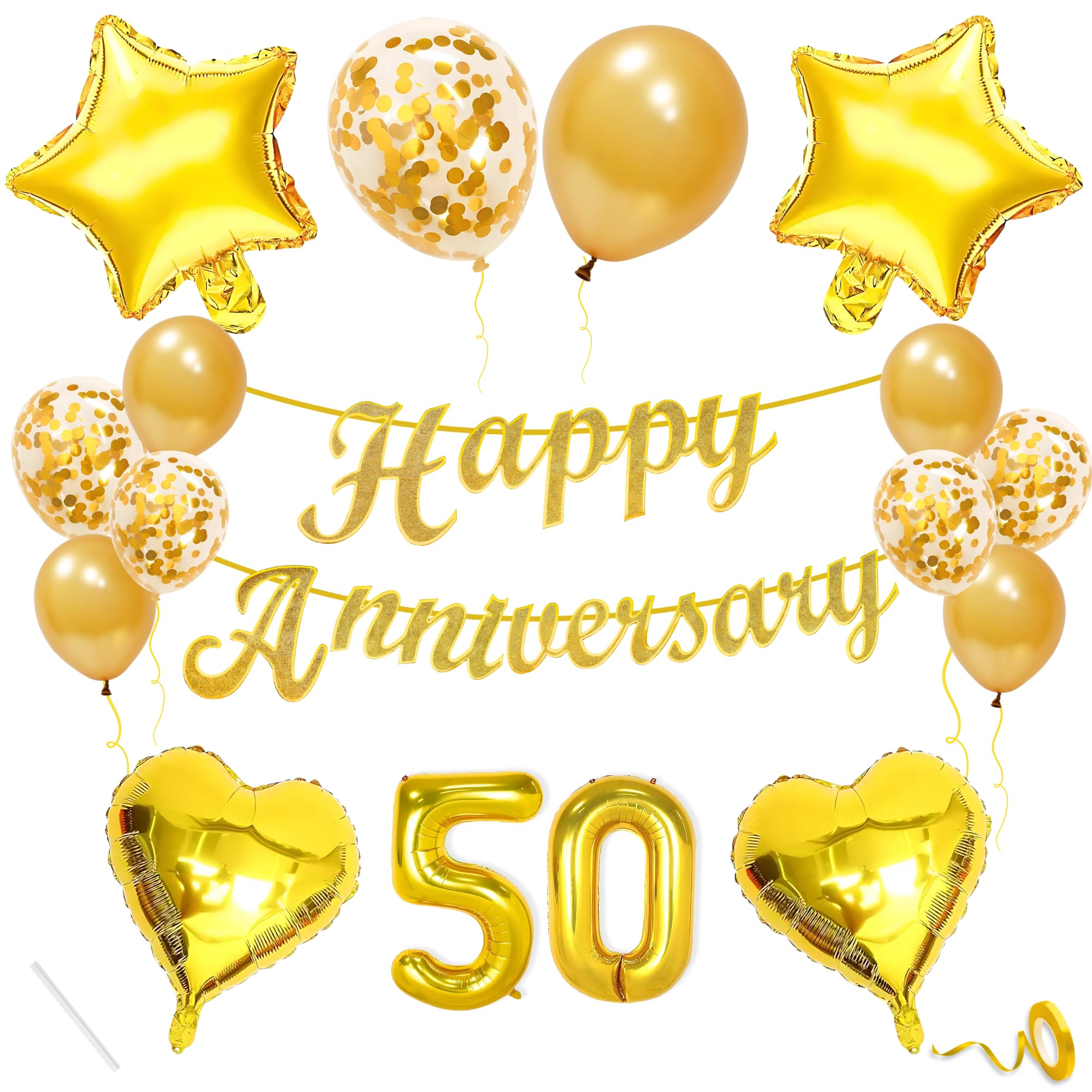 50th Anniversary · Gold