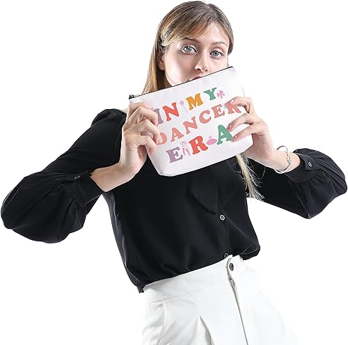 Miniatura 5 de XYANFA Bolsa de maquillaje para amantes de la danza, regalos para profesores de baile, regalos de competencia de baile, regalos para artistas de