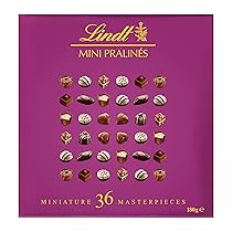 Lindt Mini Praline XL, Scatola Regalo Cioccolatini assortiti, Confezione da 180 g