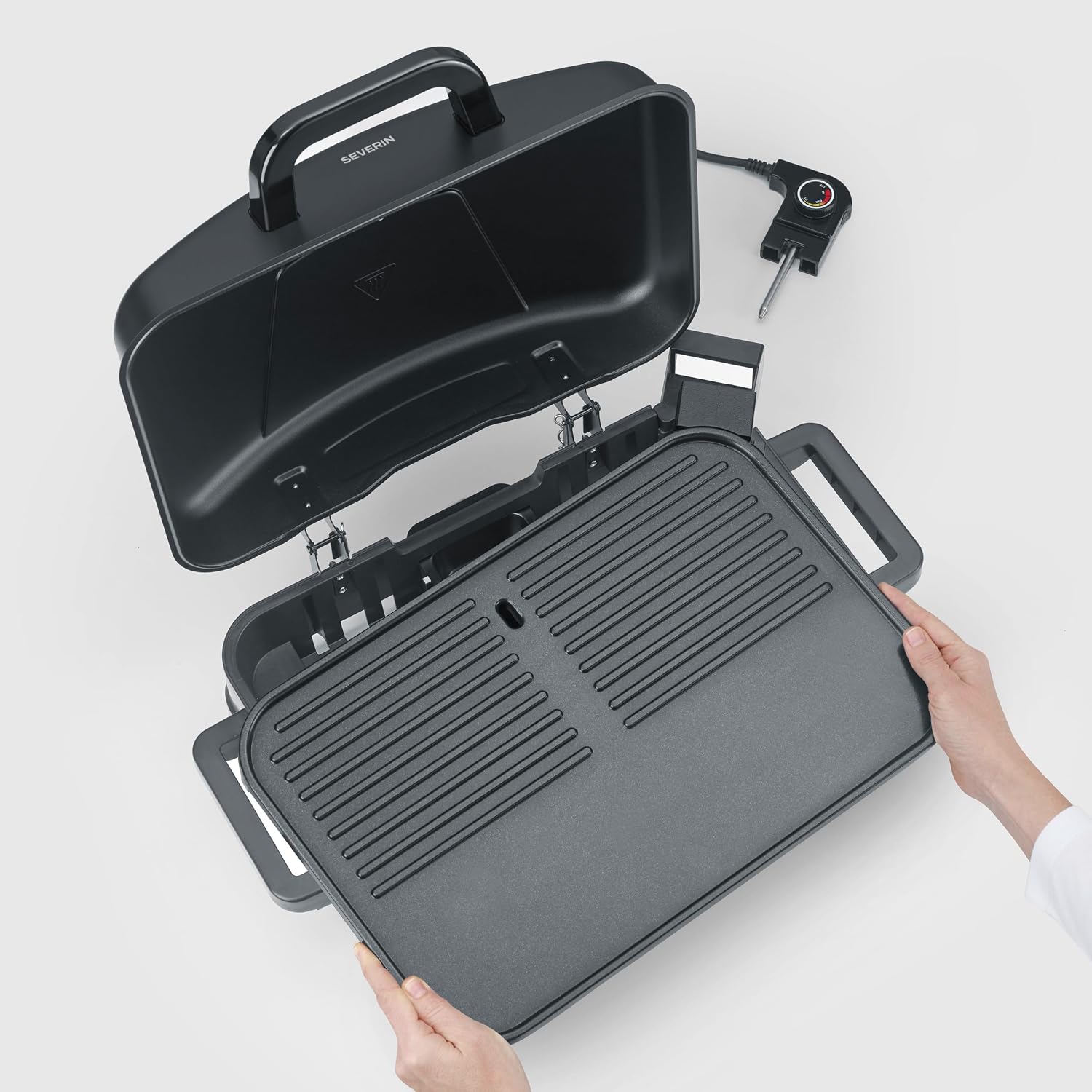 barbecue électrique céramique – vue détaillée